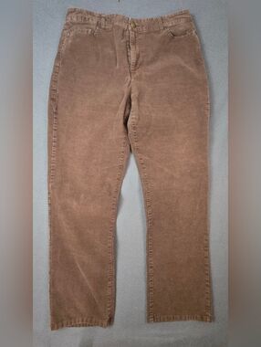 Coldwater Creek Corduroy Pants Brown Women's 12